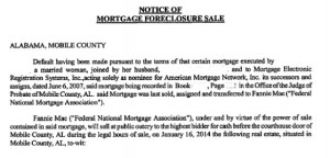 The stuff of nightmares for a struggling homeowner. We took this foreclosure case to court in Mobile County.