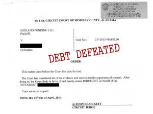 If you think that the credit card companies and debt collectors hold all the cards, you are wrong. You do have a chance at winning - with the right lawyer on your side.